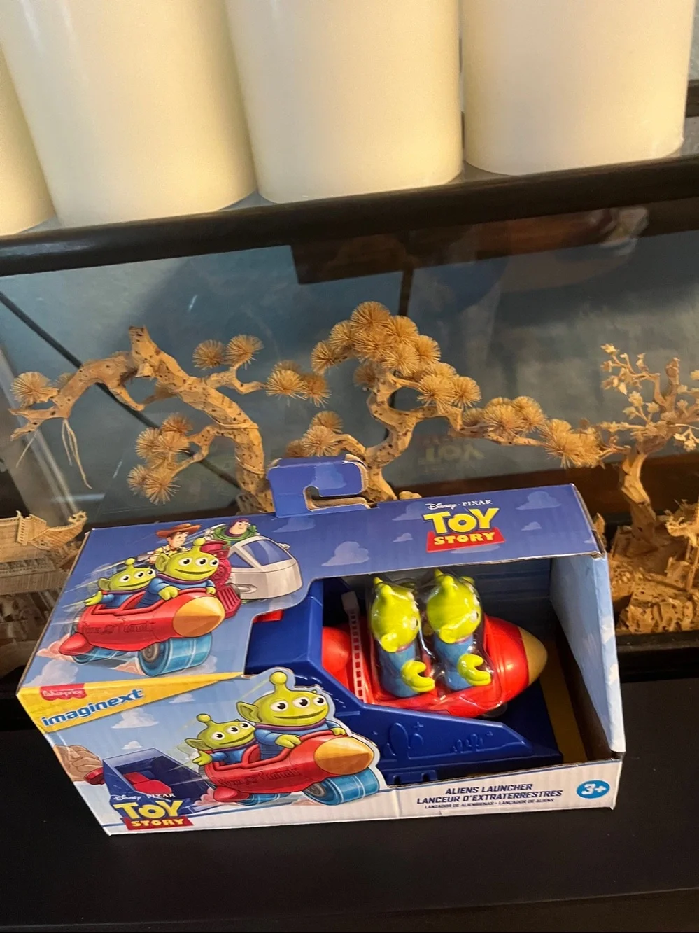Fisher-Price Imaginext Toy Story Alien Launcher - Blue, Red, Green